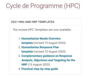 humanitarian project business plan